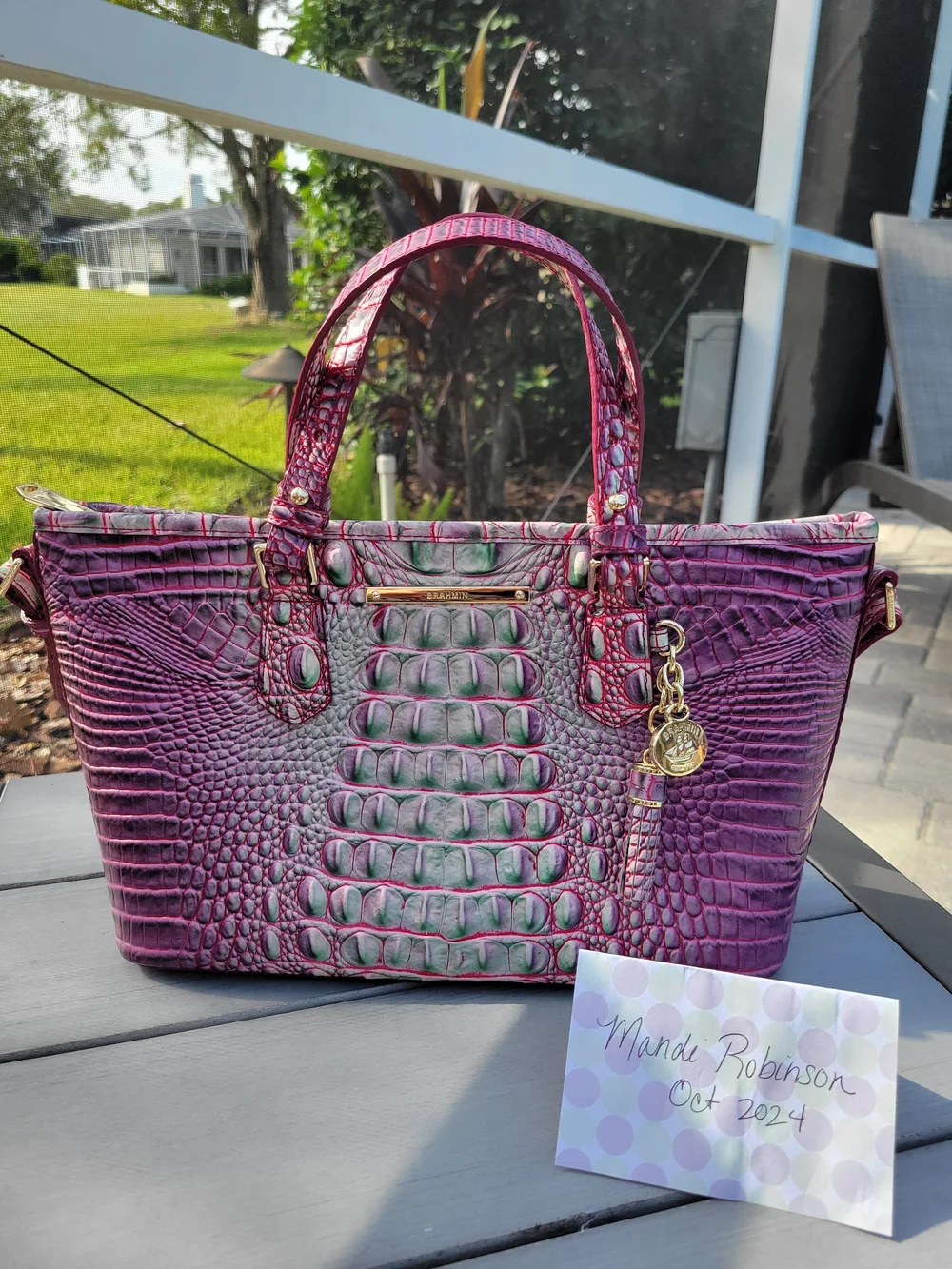 Brahmin Julep Mini-Asher EUC
